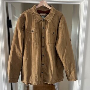 Men's Casual Tan Field Jacket